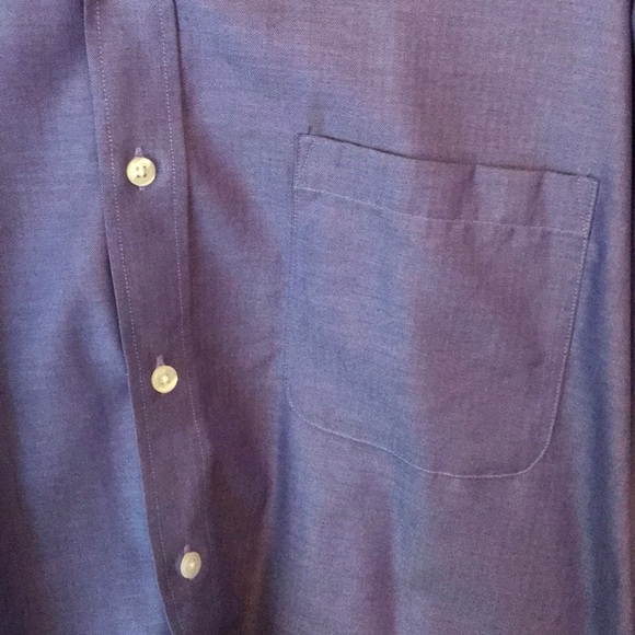 Nautica long sleeve button up shirt 16 - 34/35 - Picture 3 of 4